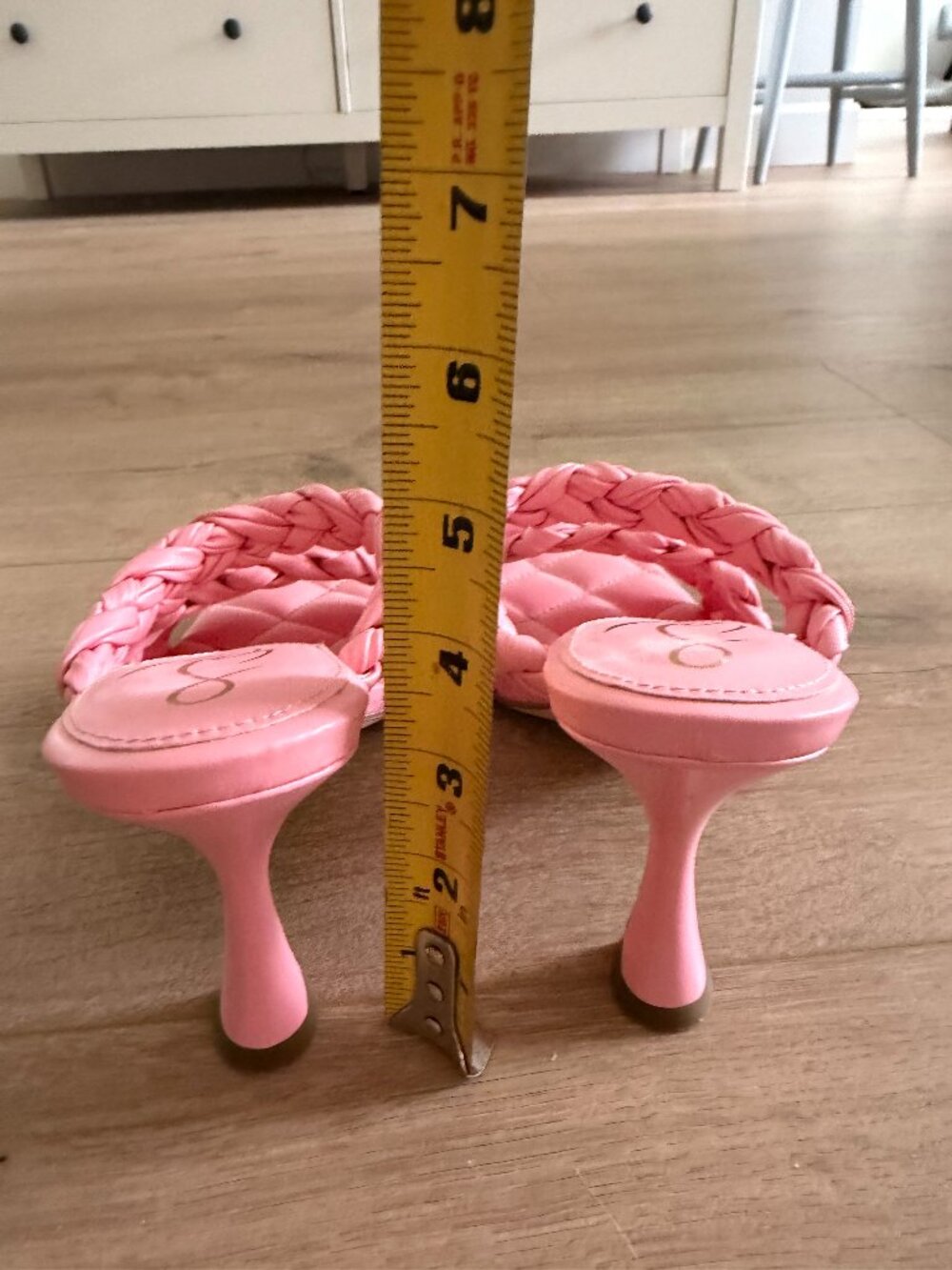 Pink Sam Edelman Strappy Heels